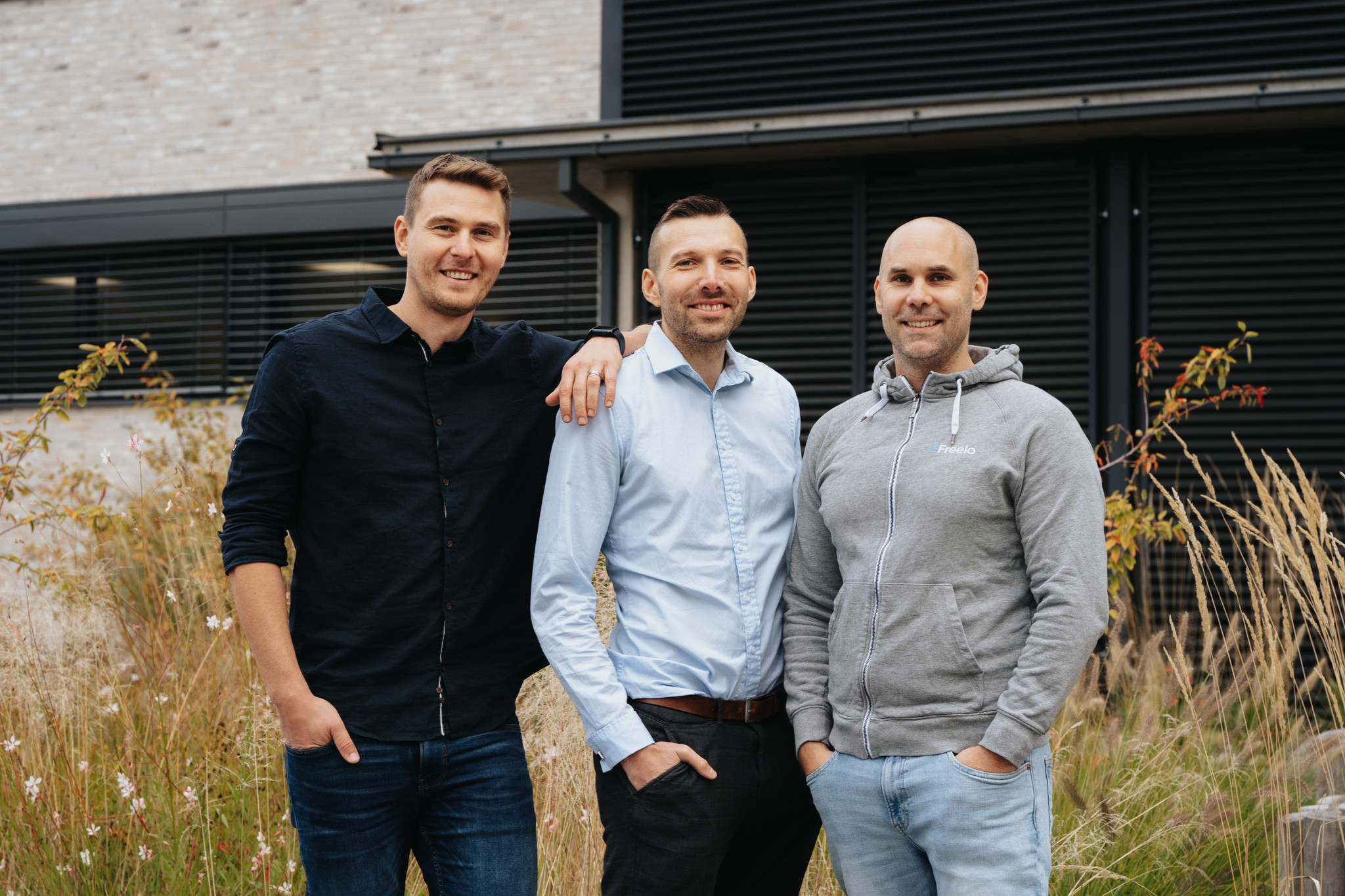 Spoluzakladatelia Freelo.cz Karel Dytrych, Jan Kulda, Karel Borkovec
