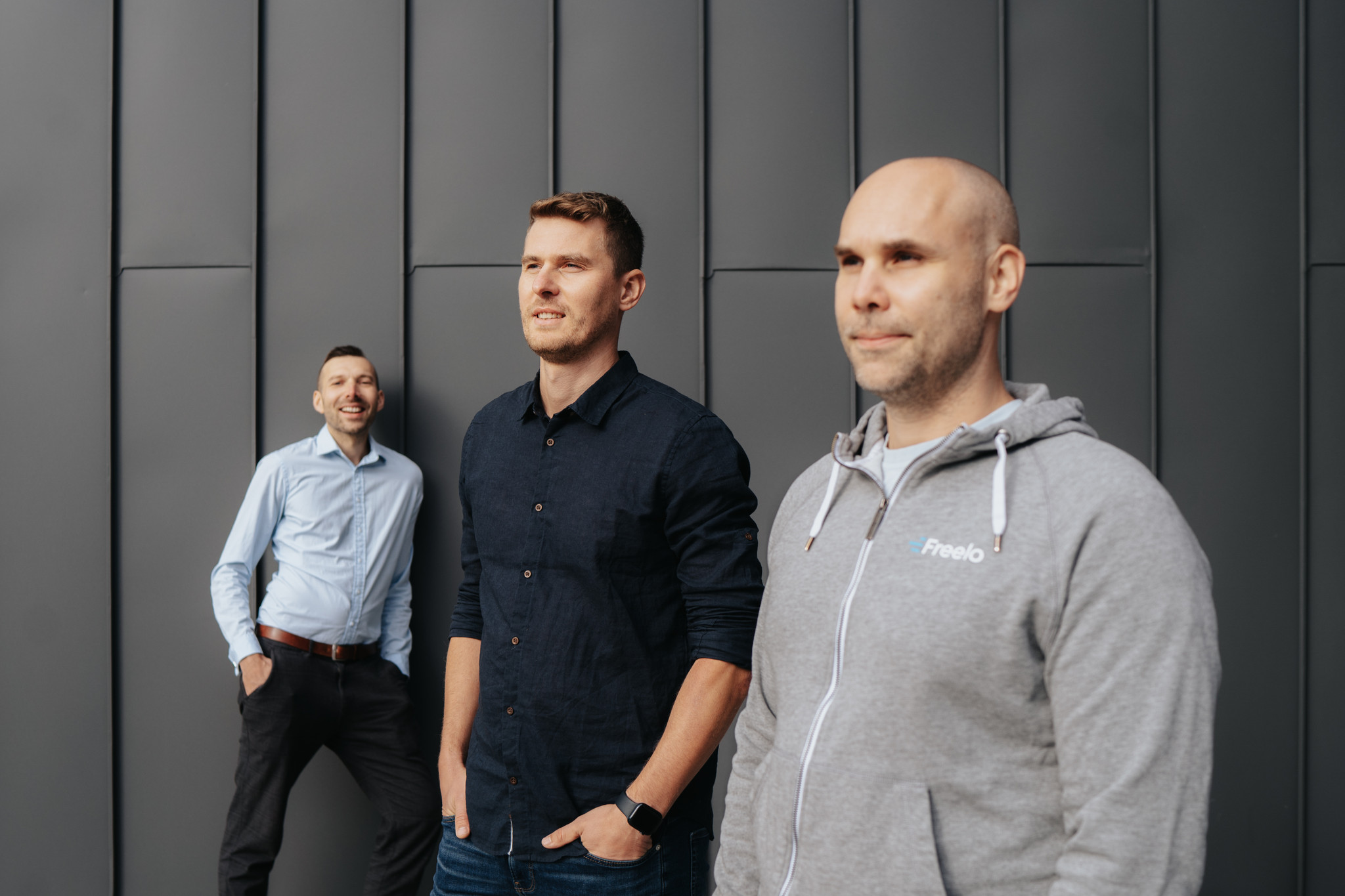 Spoluzakladatelia Freelo.cz Karel Dytrych, Jan Kulda, Karel Borkovec