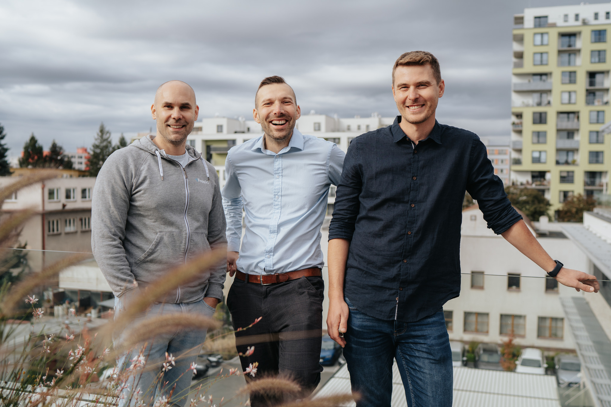 Spoluzakladatelia Freelo.cz Karel Dytrych, Jan Kulda, Karel Borkovec