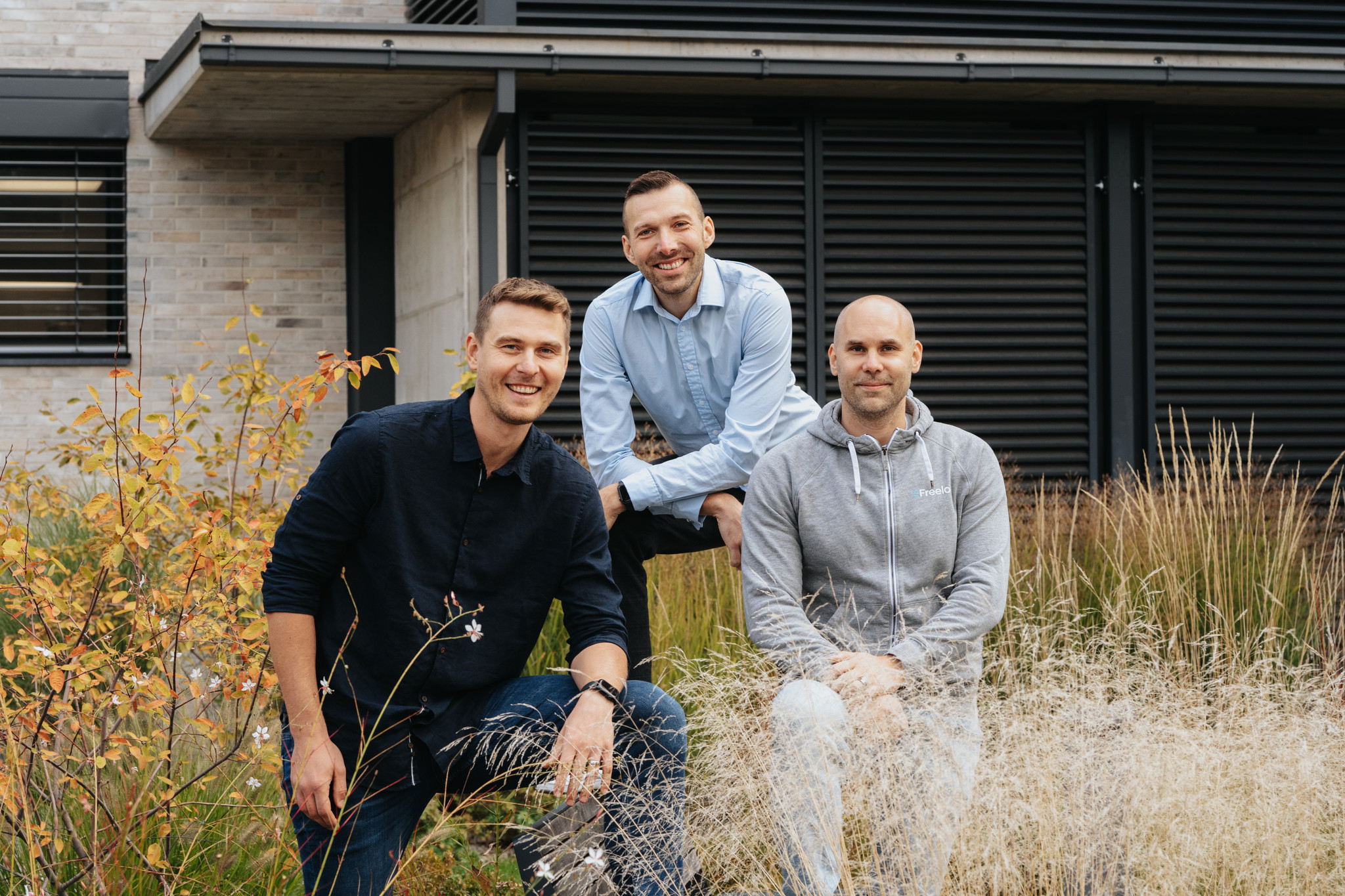 Spoluzakladatelia Freelo.cz Karel Dytrych, Jan Kulda, Karel Borkovec