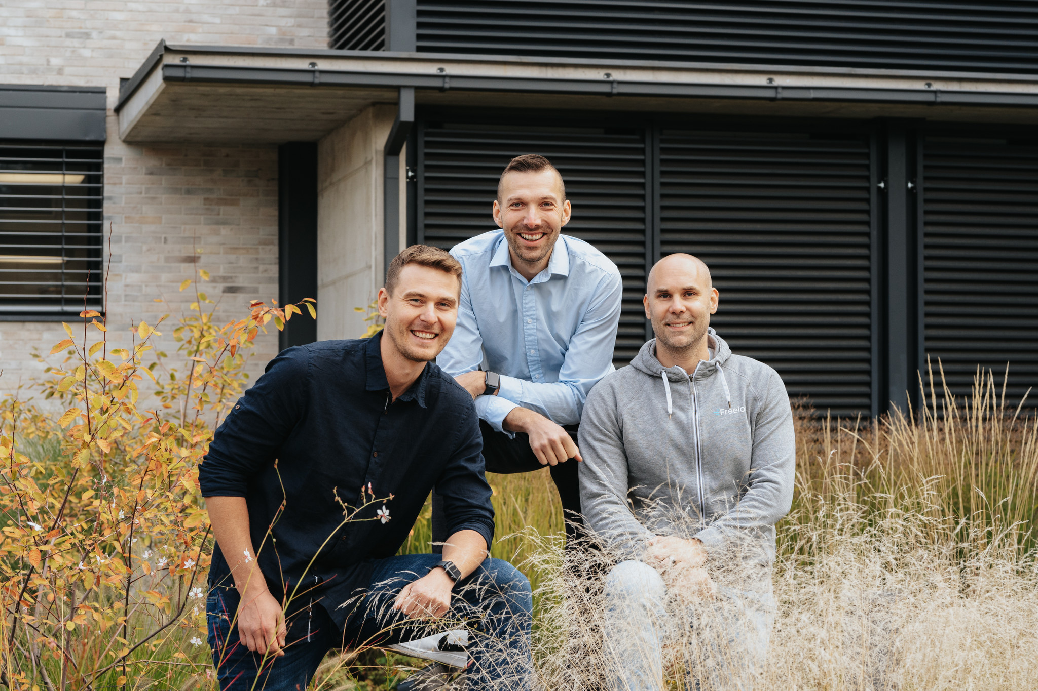 Spoluzakladatelia Freelo.cz Karel Dytrych, Jan Kulda, Karel Borkovec