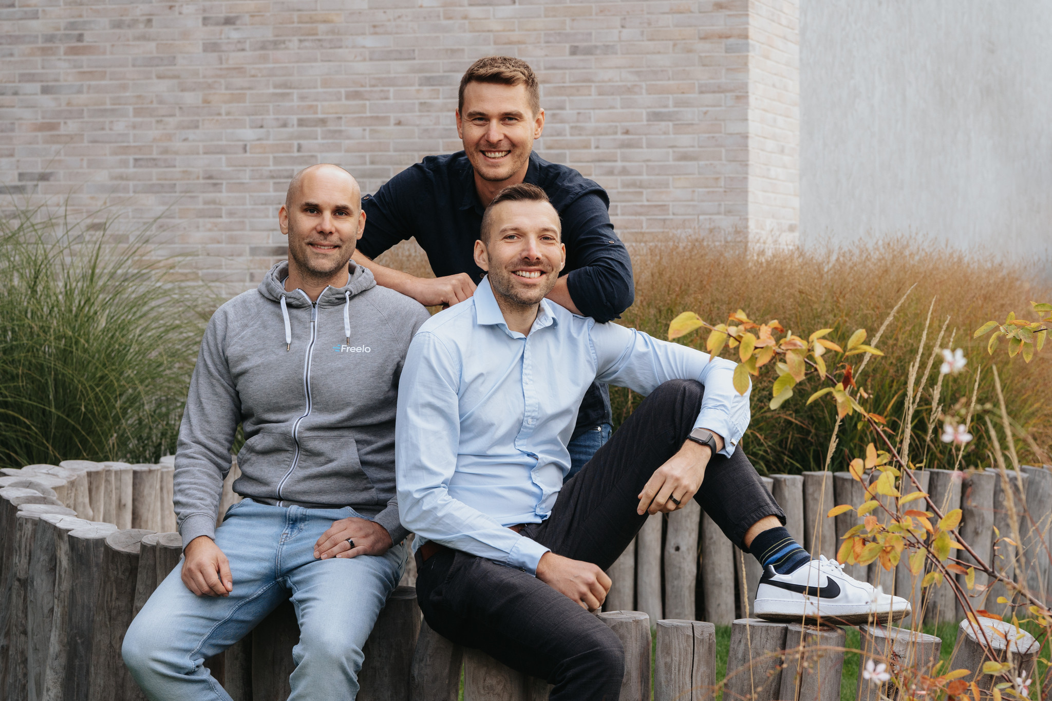 Spoluzakladatelia Freelo.cz Karel Dytrych, Jan Kulda, Karel Borkovec
