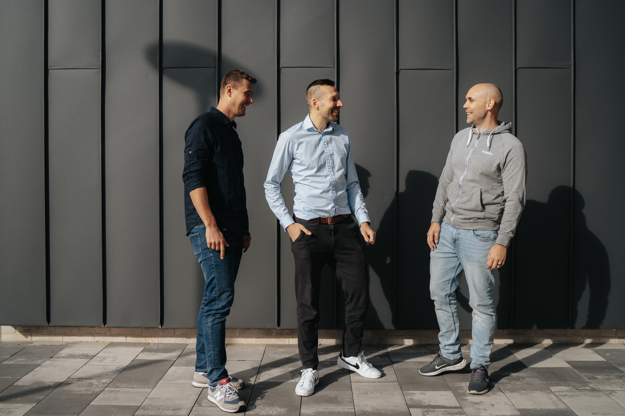 Spoluzakladatelia Freelo.cz Karel Dytrych, Jan Kulda, Karel Borkovec