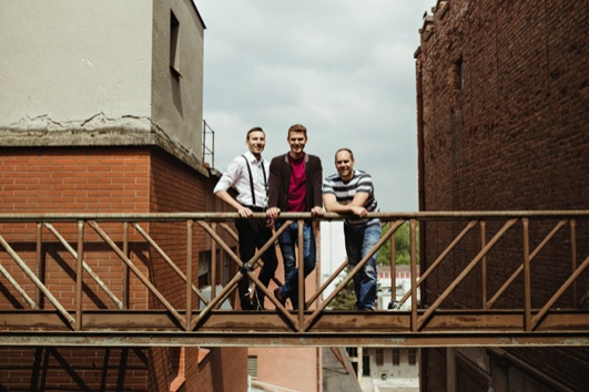 Co-founders of Freelo.cz Karel Dytrych, Jan Kulda, Karel Borkovec